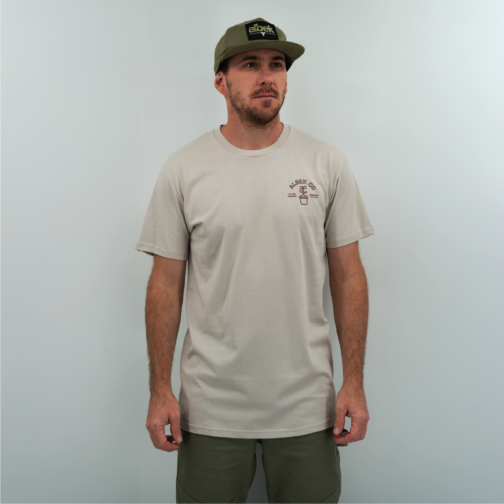 Charged Tee - Bone