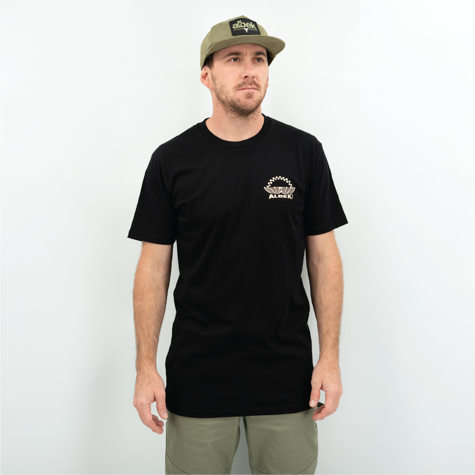 Bones Mend Tee- Covert Black