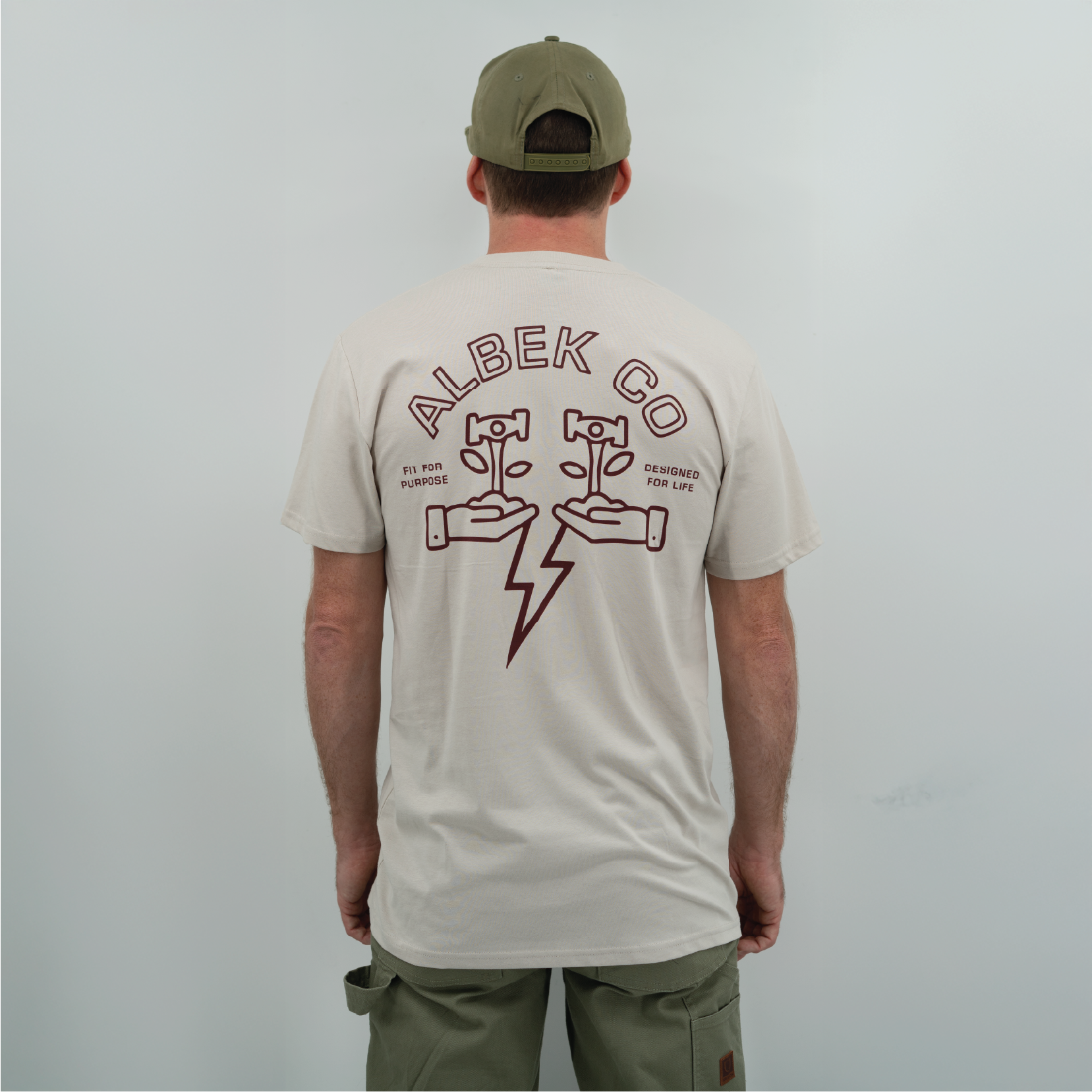 Charged Tee - Bone