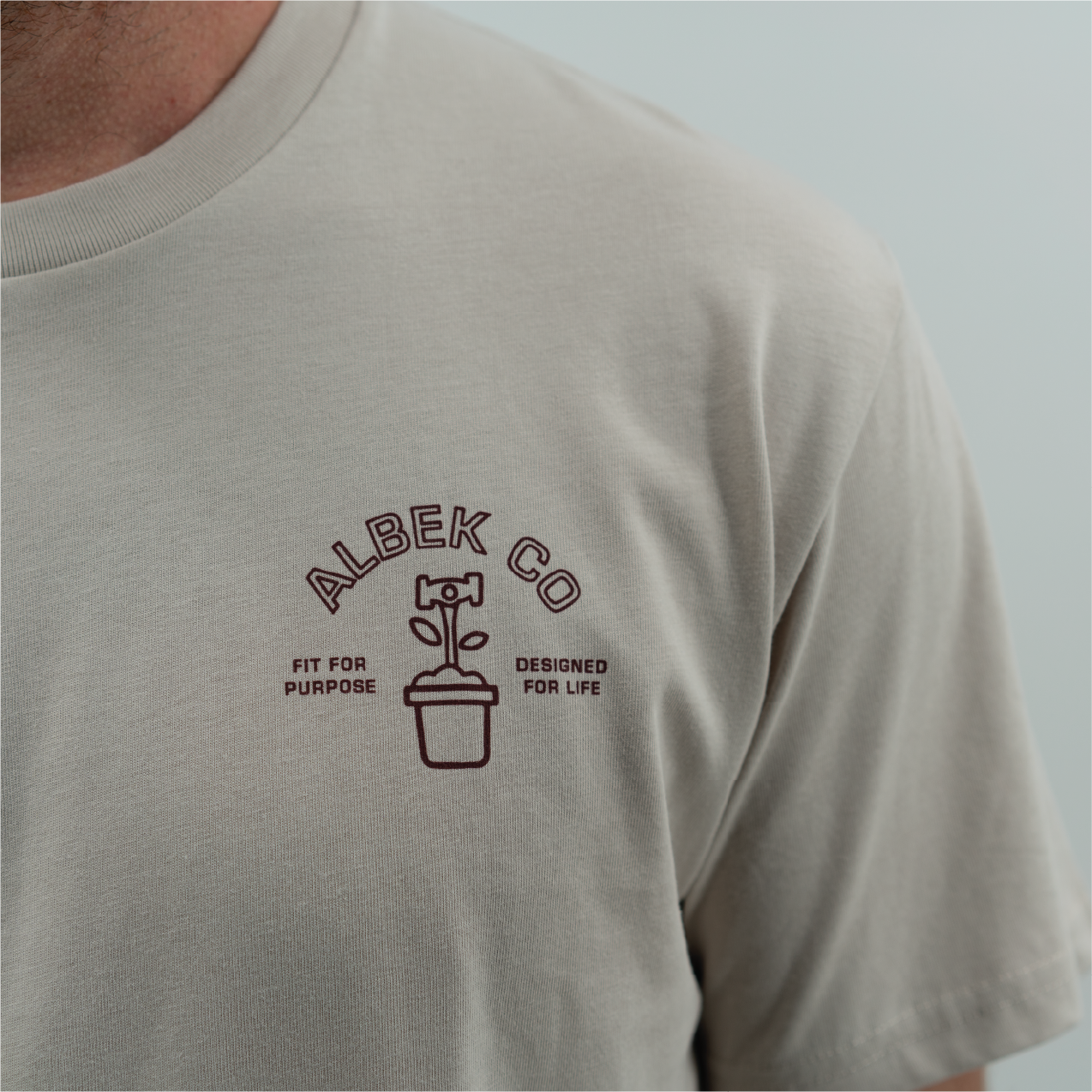 Charged Tee - Bone
