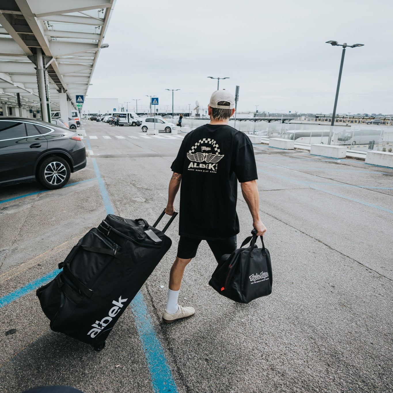Bones Mend Tee- Covert Black