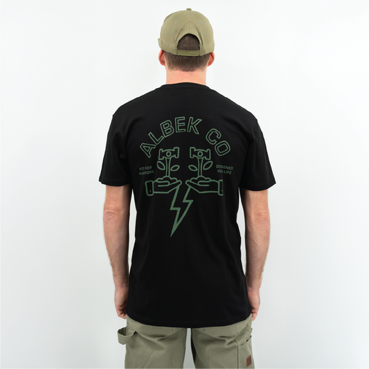 Charged Tee - Covert Black