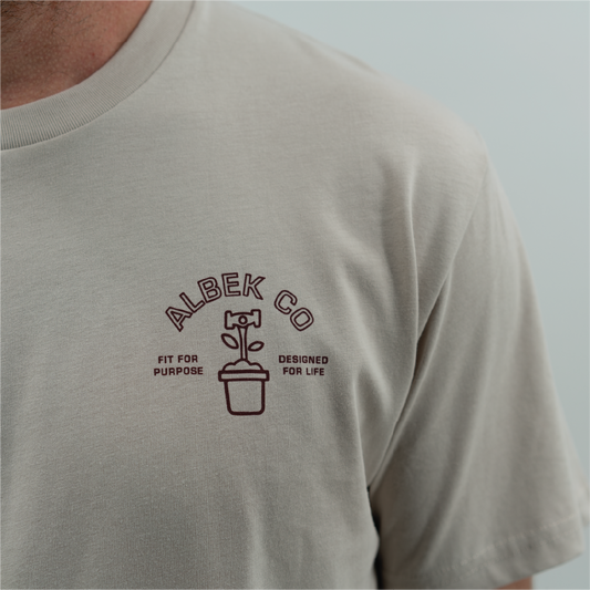 Charged Tee - Bone